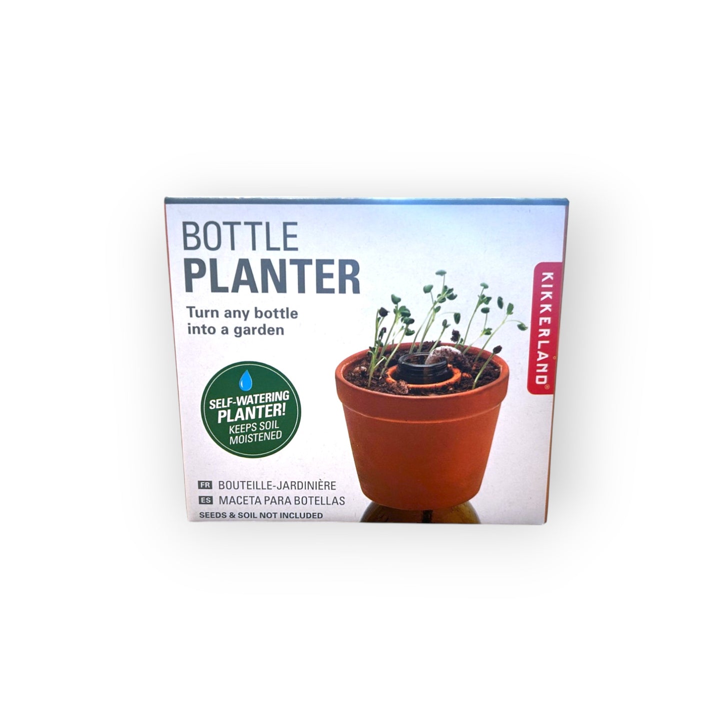 Bottle Planter | Self-Watering Terracotta Bottle Planter