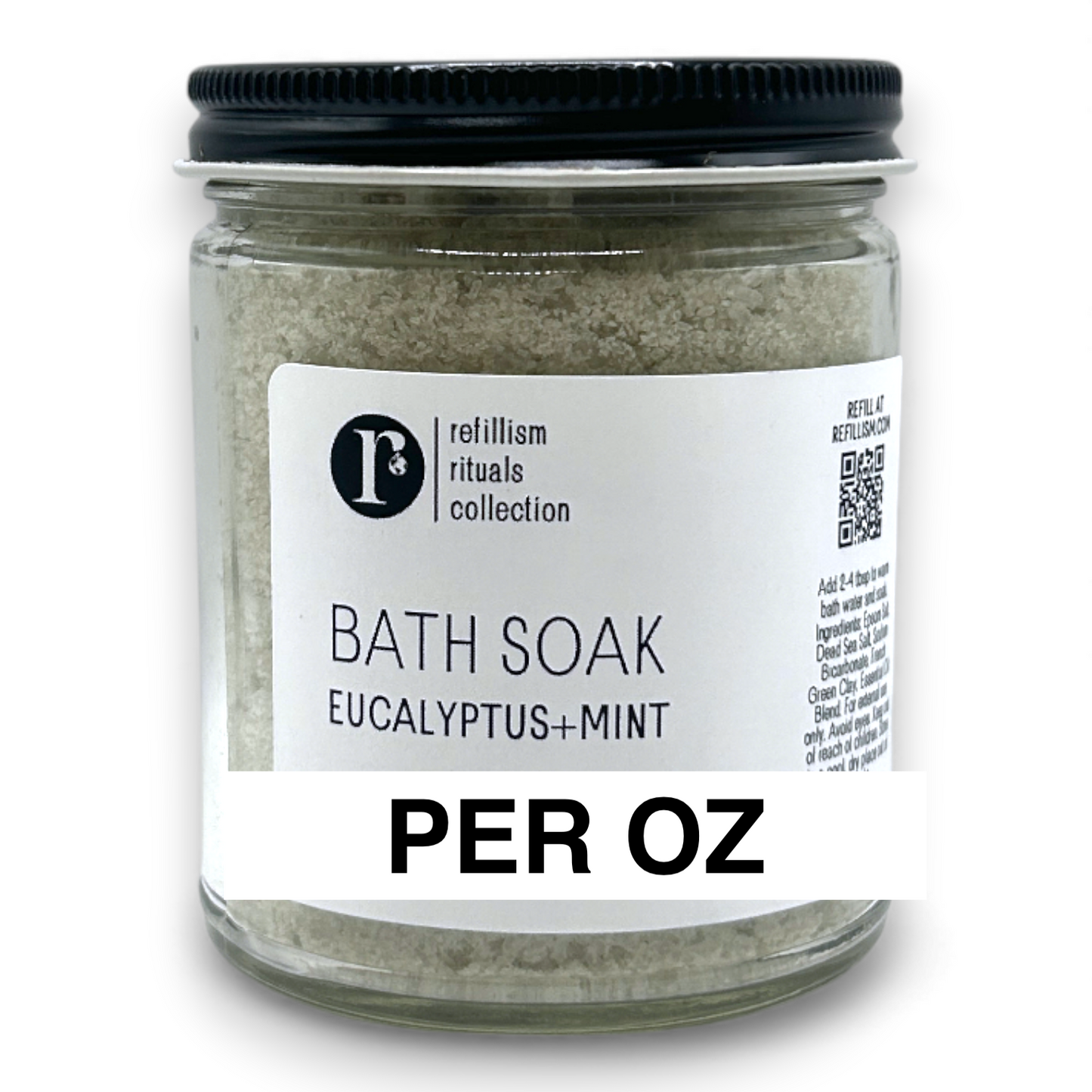Bath Soak | Eucalyptus+Mint - Per Oz