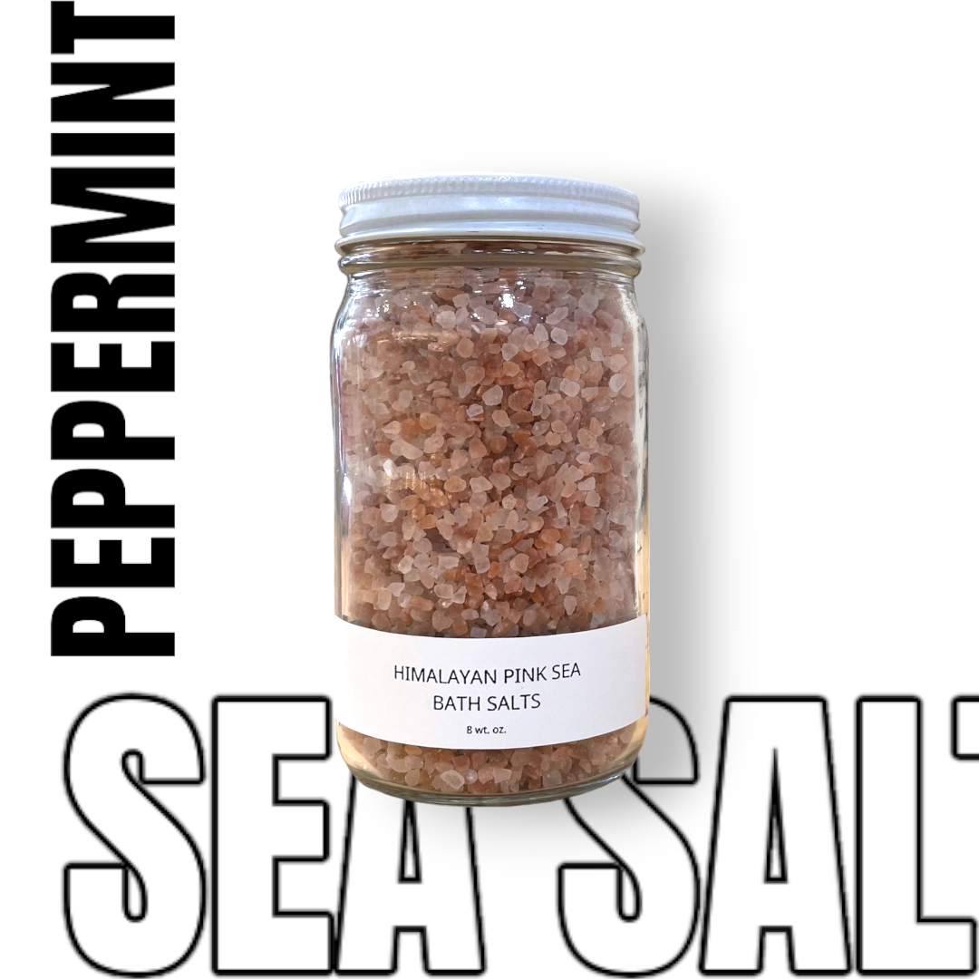 Bath Salts | Himalayan Pink Sea Salt | 8oz