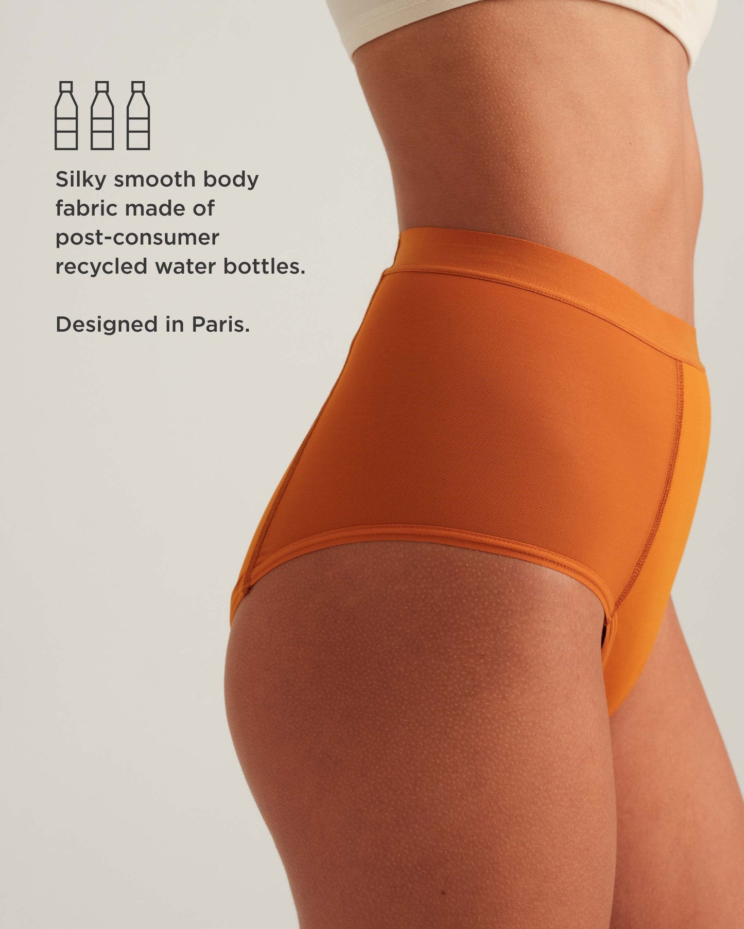 Leakproof French Cut High Waist Full Gusset