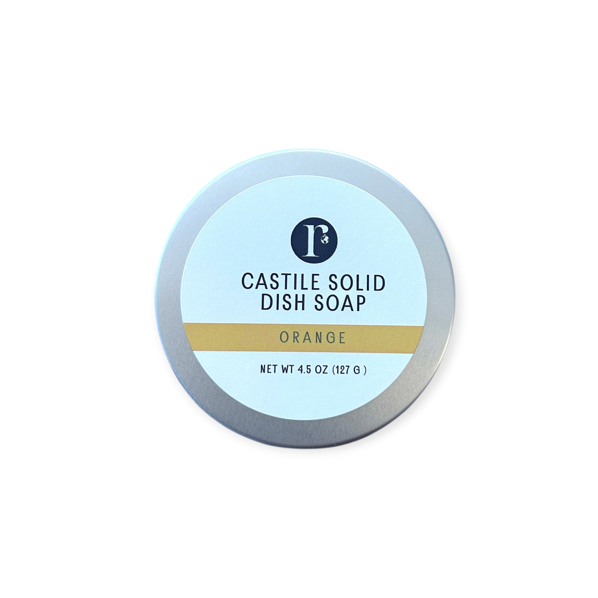 Castile Solid Dish Soap Tin | Dish Soap Bowl