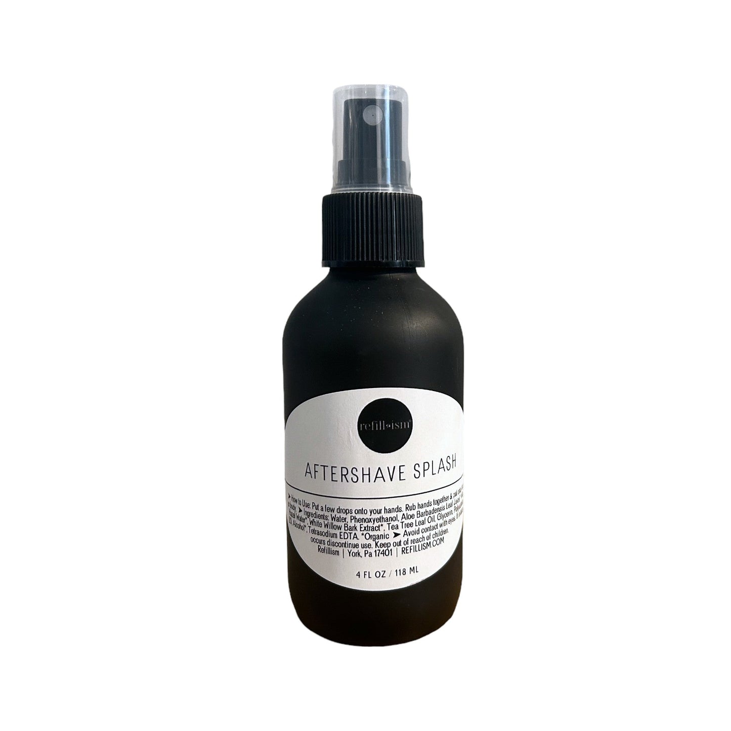 Aftershave Splash | 4oz Black Mister - Personal Care