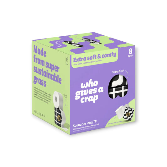 Toilet Paper | Bamboo | 8 Pack