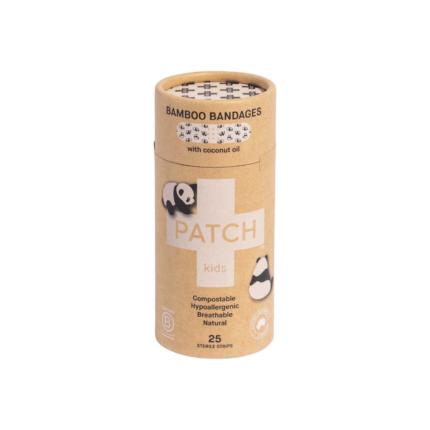 Bandages | PATCH 25 | Natural Bamboo Panda - Personal Care