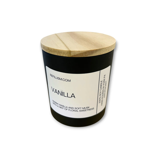 Candle | Vanilla | 8oz | Soy Wax