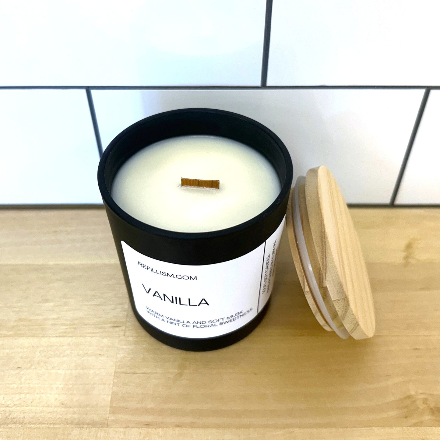 Candle | Vanilla | 8oz | Soy Wax