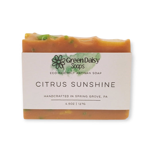Citrus Sunshine Bar Soap | Green Daisy Soaps - Personal Care