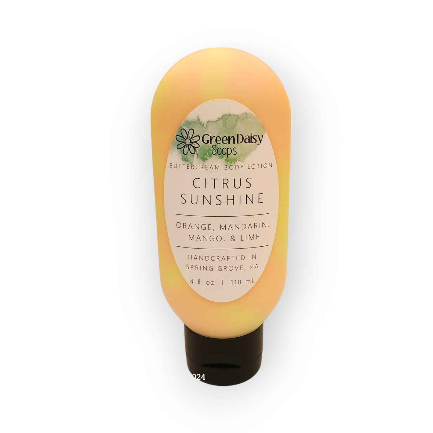 Body Lotion | Citrus Sunshine | Green Daisy Soaps