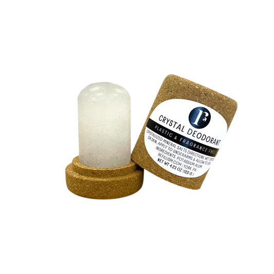 Crystal Deodorant | Cork Holder