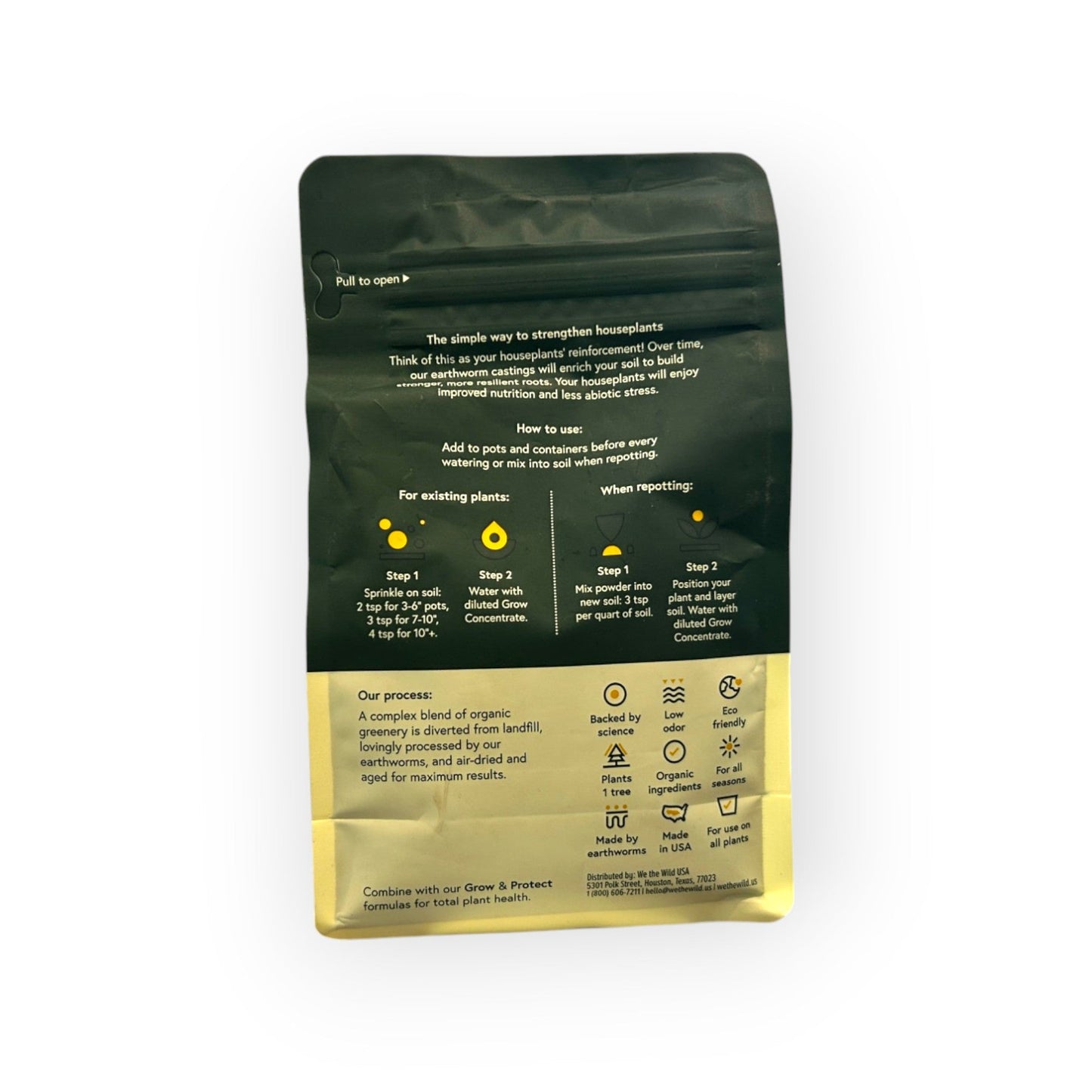 Enrich Powder Houseplant Food | Organic Fungi & Microbe Blend - Other Eco - Goods