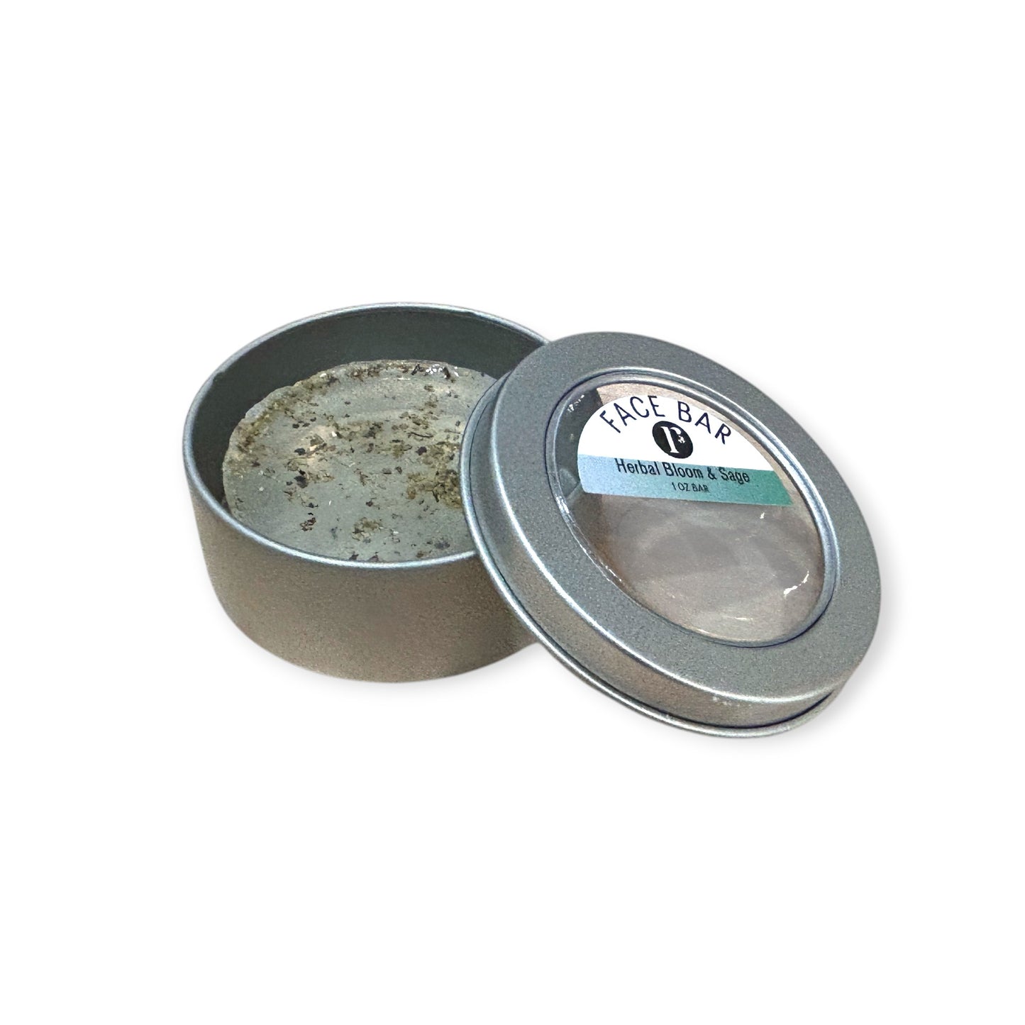 Face Bar Soap | Herbal Bloom & Sage | Soap in Tin