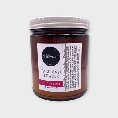 Face Mask Powder | Fresh Rose | Jar