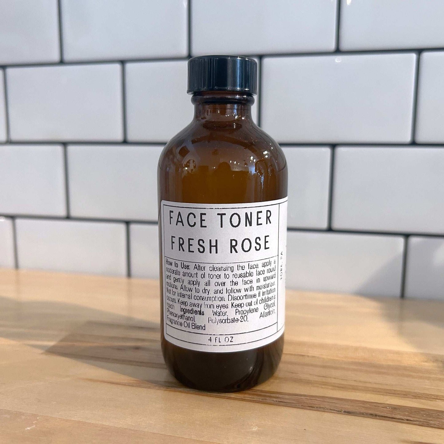 Facial Toner | Fresh Rose | 4oz - Personal Care