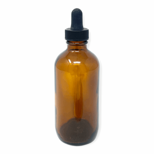 Glass Bottles | Amber | 4oz - Home & Cleaning