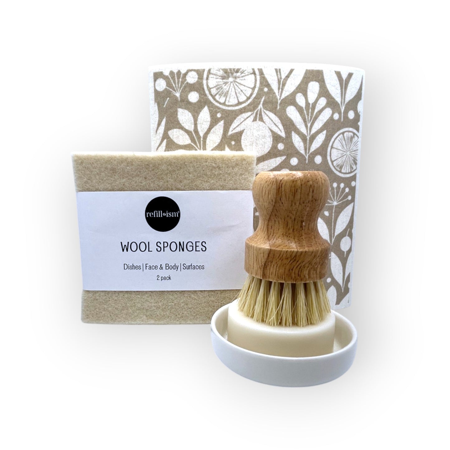 Eco-Starter Kitchen Essentials Kit | Plastic-Free Dishwashing