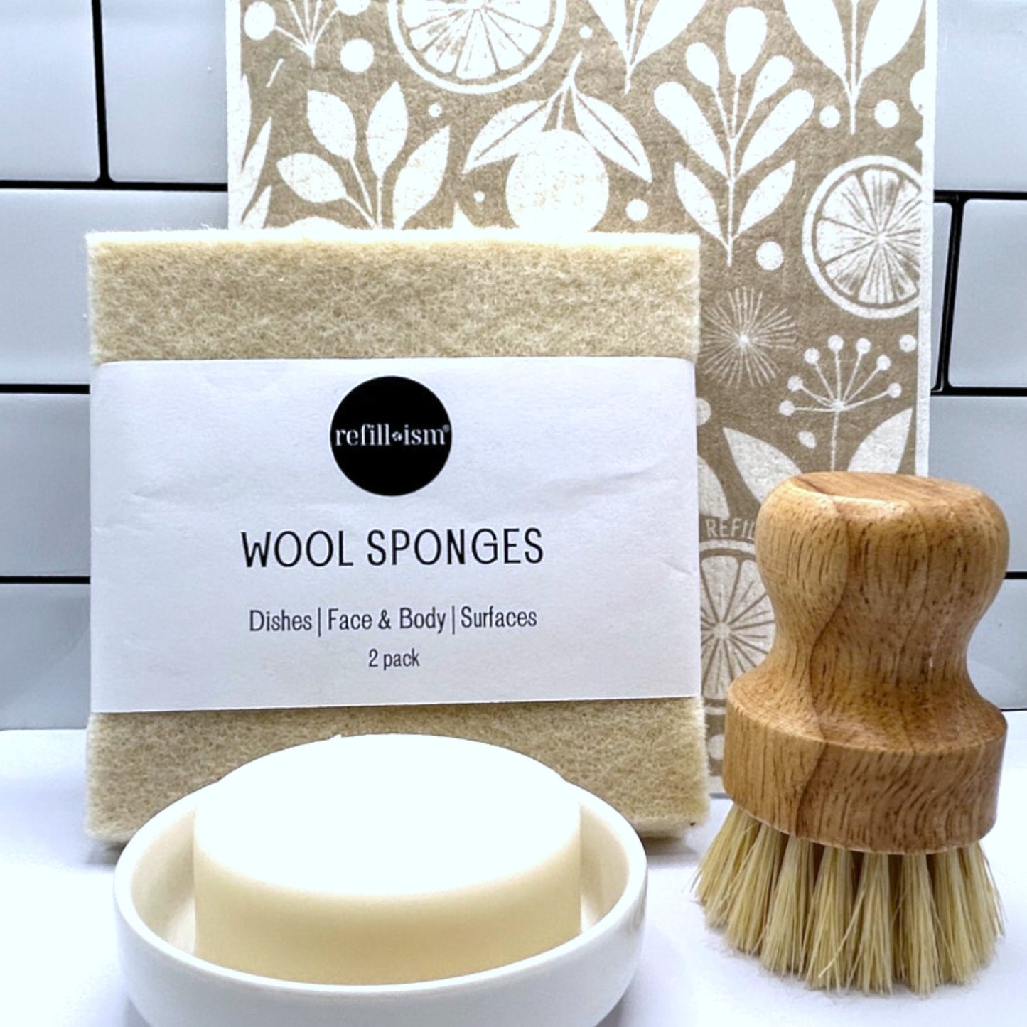 Eco-Starter Kitchen Essentials Kit | Plastic-Free Dishwashing