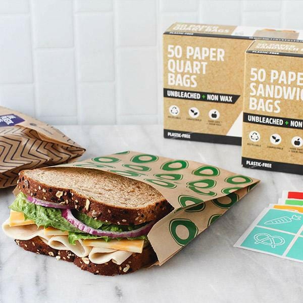 Compostable Paper Sandwich Bags