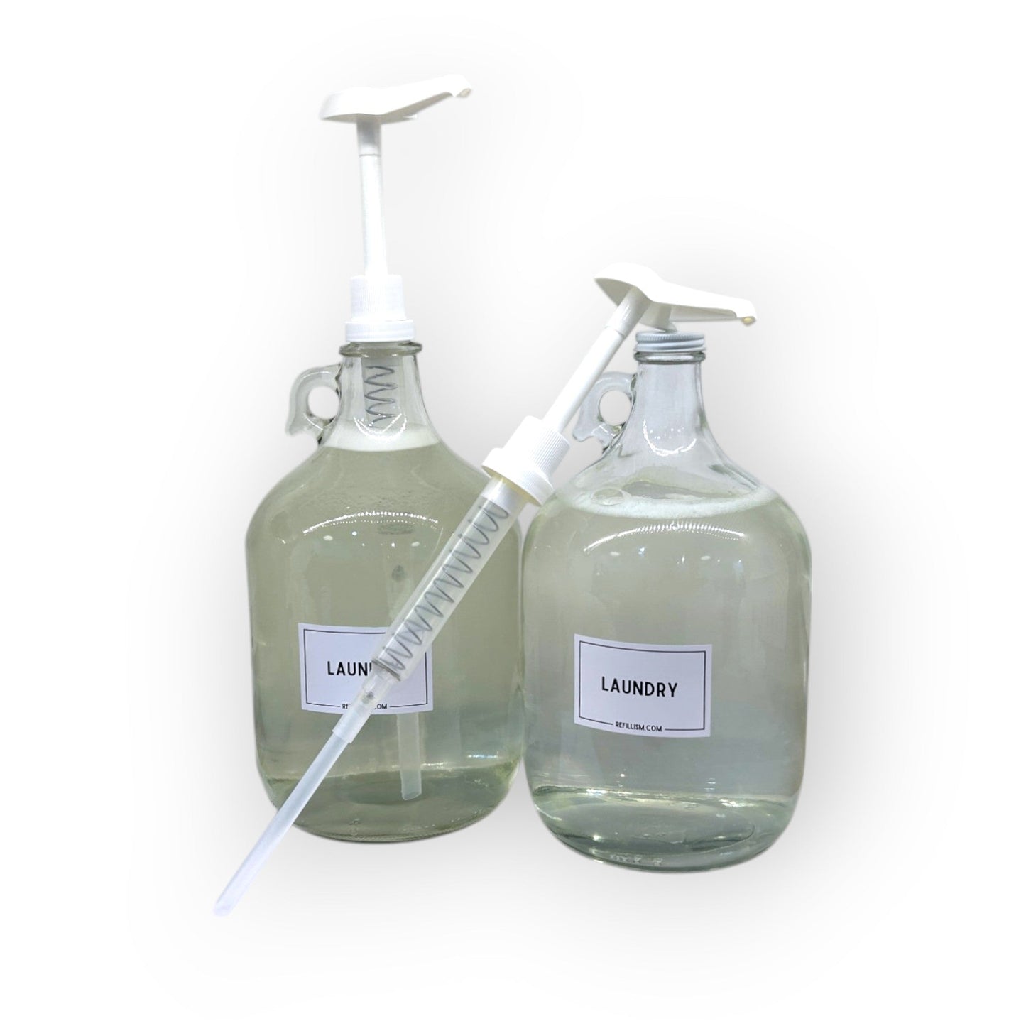 Laundry Detergent | Glass Gallon with Pump | Limited Time & Qty - Home & Cleaning