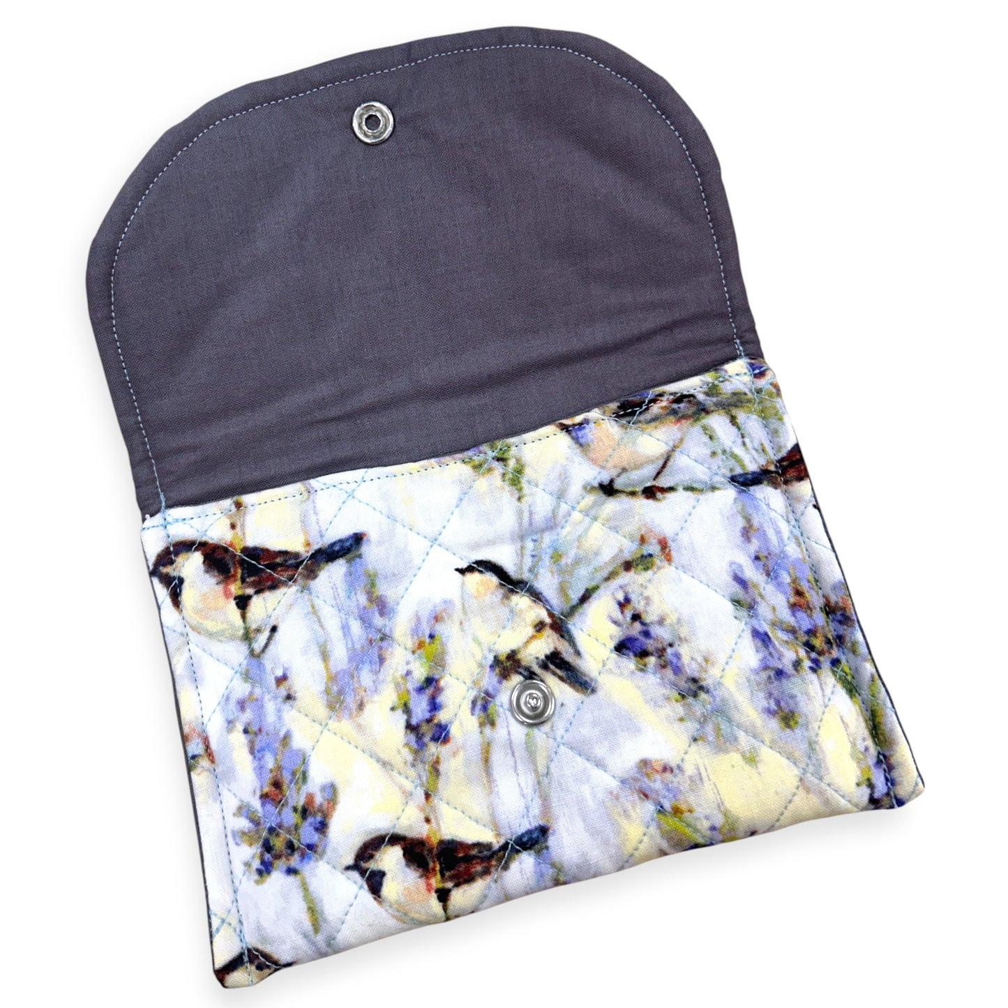 Quilted Makeup Pouch | Handmade by Trish