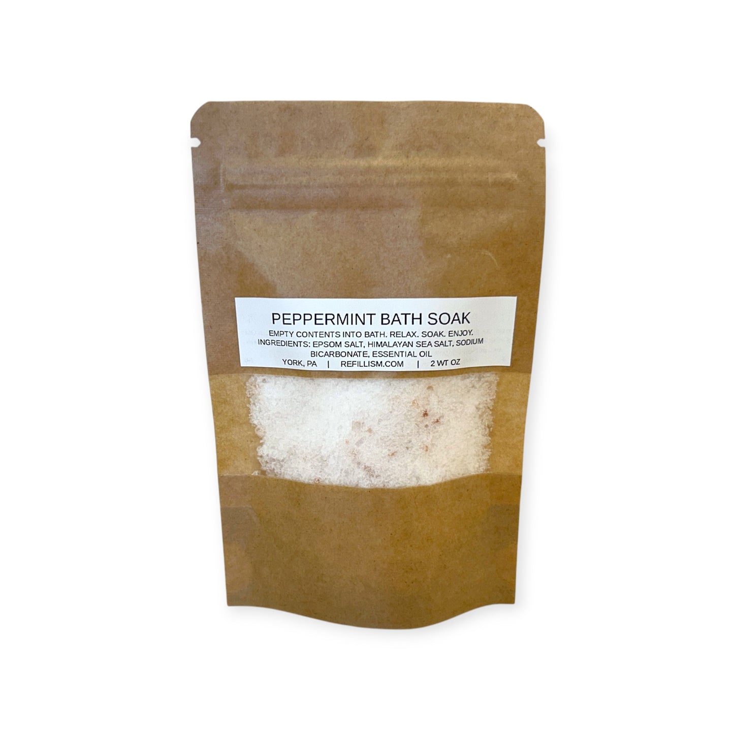 Bath Soak | Peppermint | 2oz Pouch