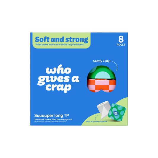 Toilet Paper | Recycled | 8 Pack