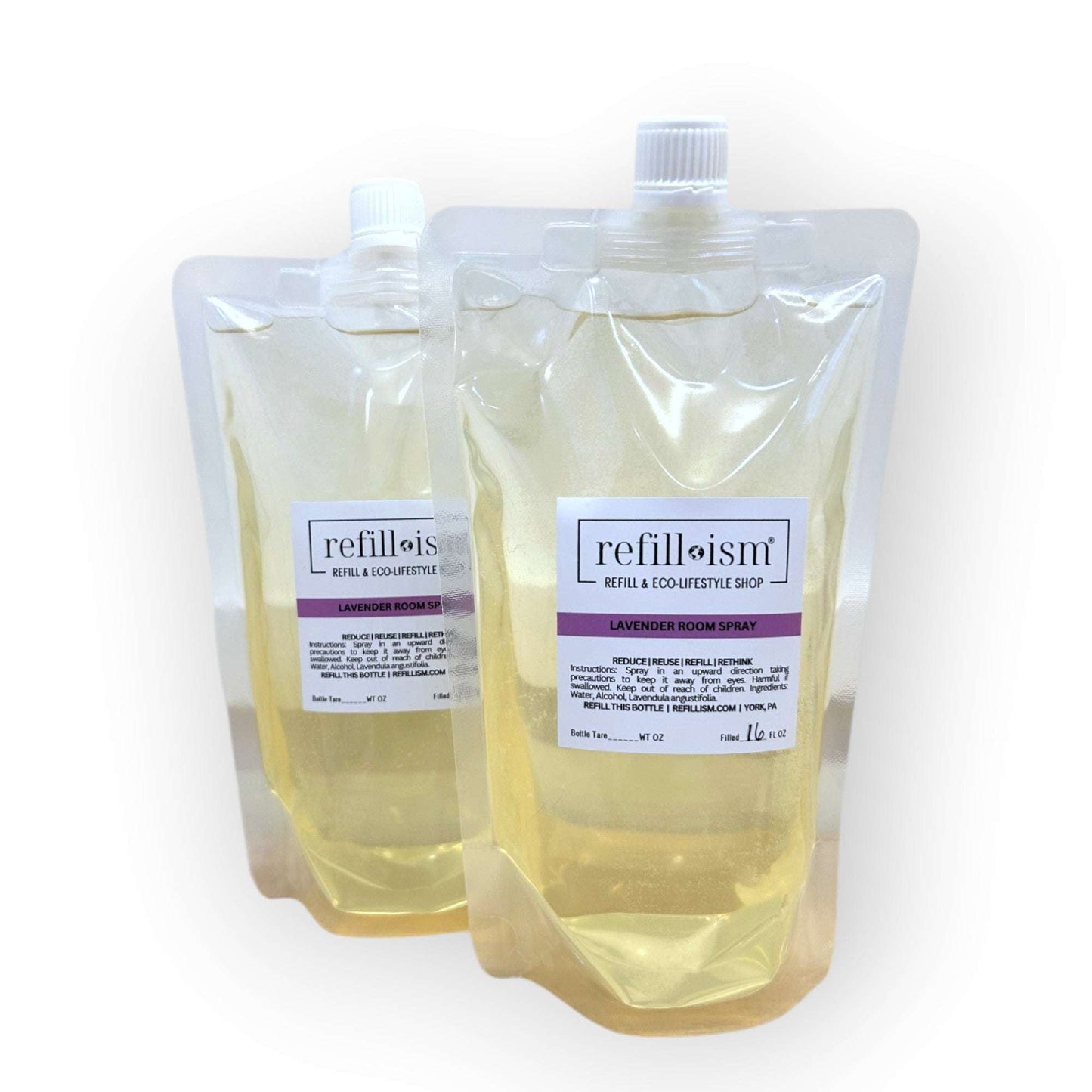 Room Spray | Lavender | Refill | 16oz Pouch - Home & Cleaning