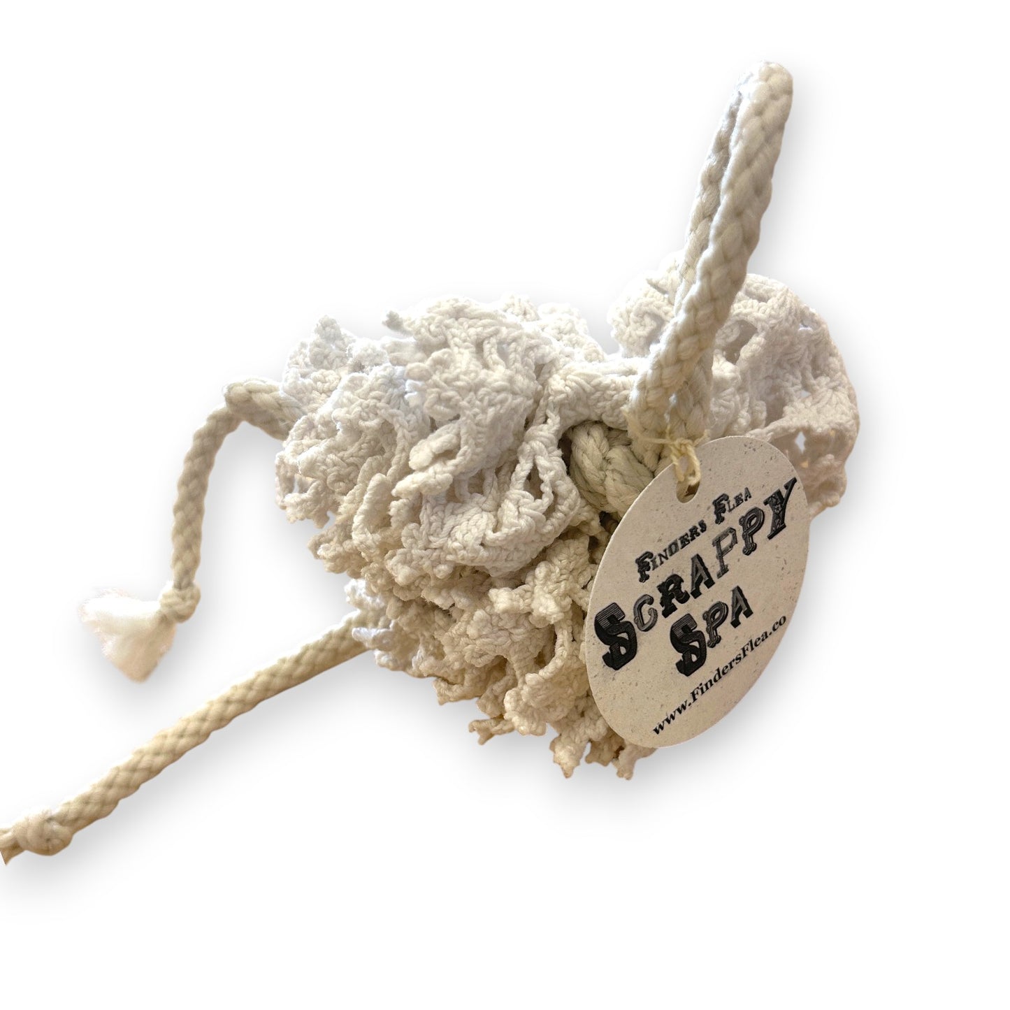 Bath Pouf | Scrappy Spa by Finder's Flea | Shower Scrubber