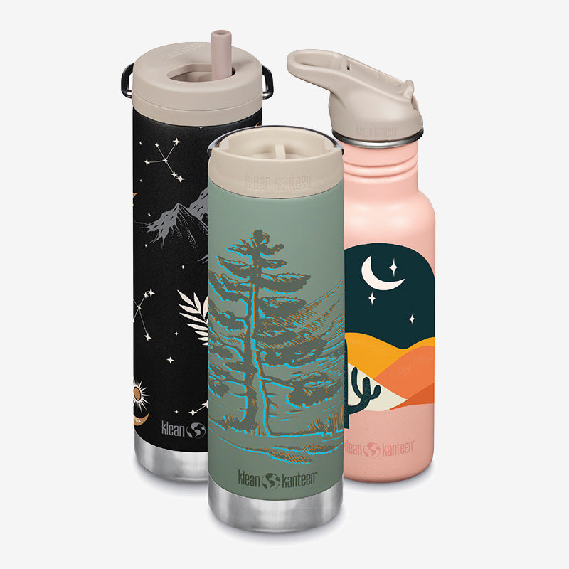 18oz Classic with Flip Seal Sport Cap - Bohemian Nights