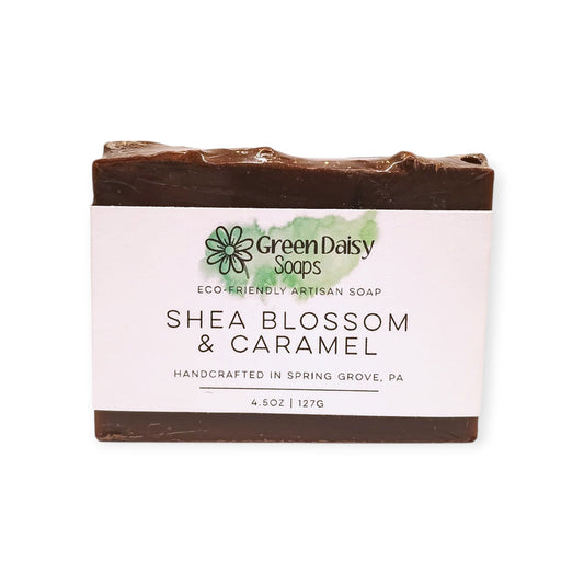 Shea Blossom & Caramel Bar Soap | Green Daisy Soaps - Personal Care