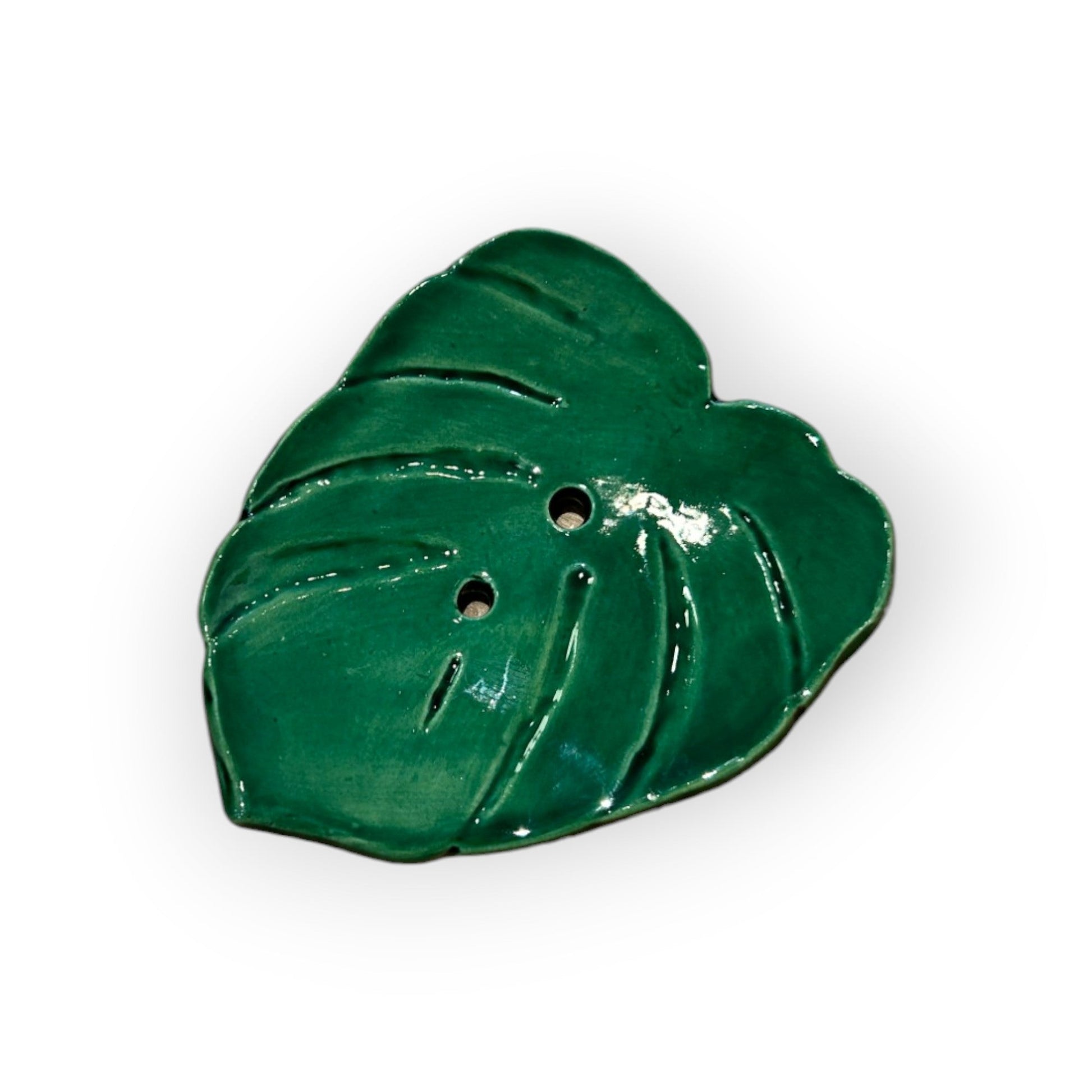 Soap Dish | Leaf | Handmade by Moonburn Creations - Home & Cleaning