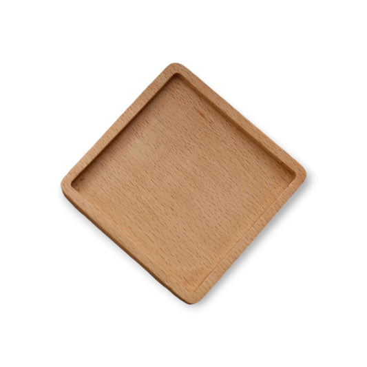 Wood Dish | Square & Round | Trinket Tray
