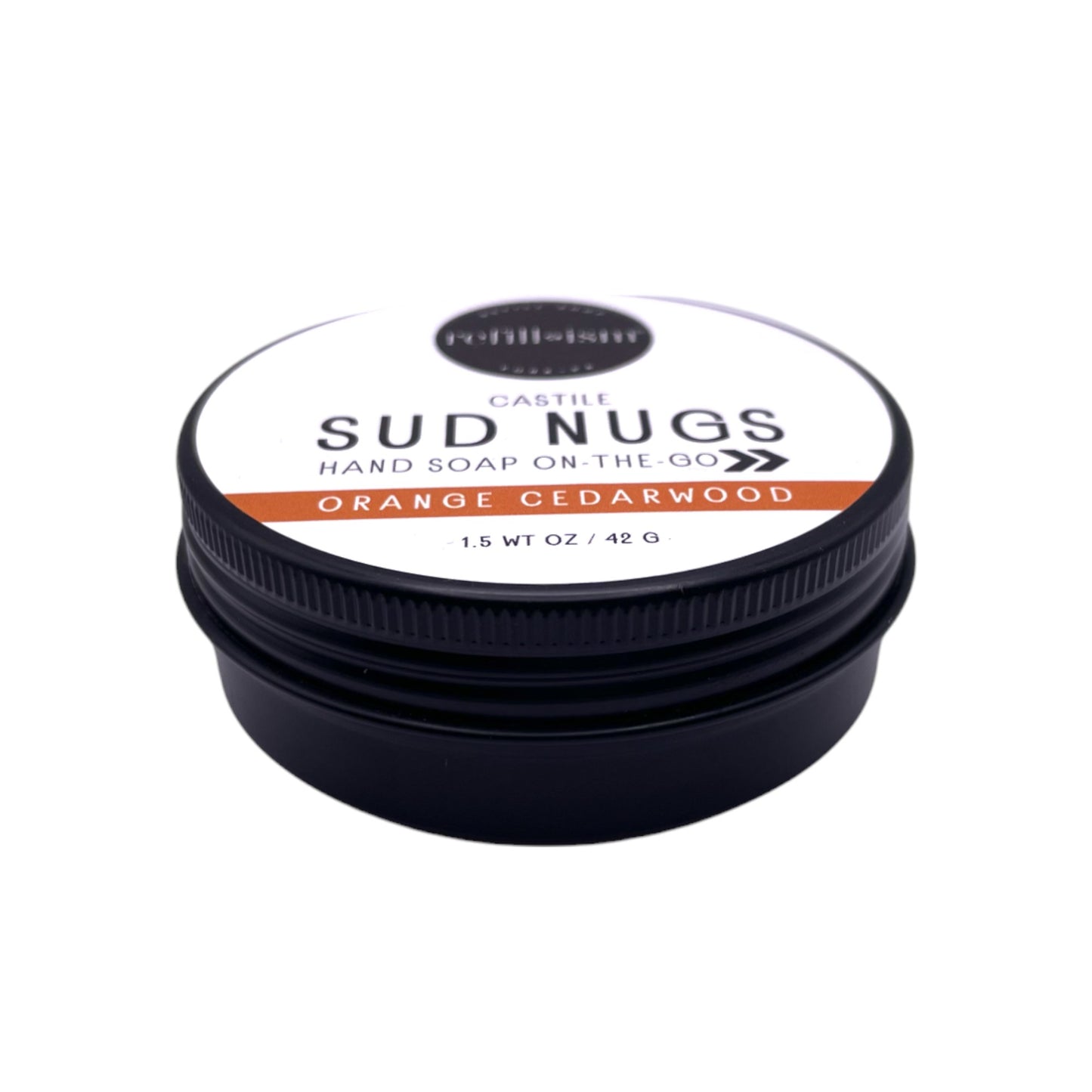 Sud Nugs | On-the Go Hand Soap | Orange Cedarwood