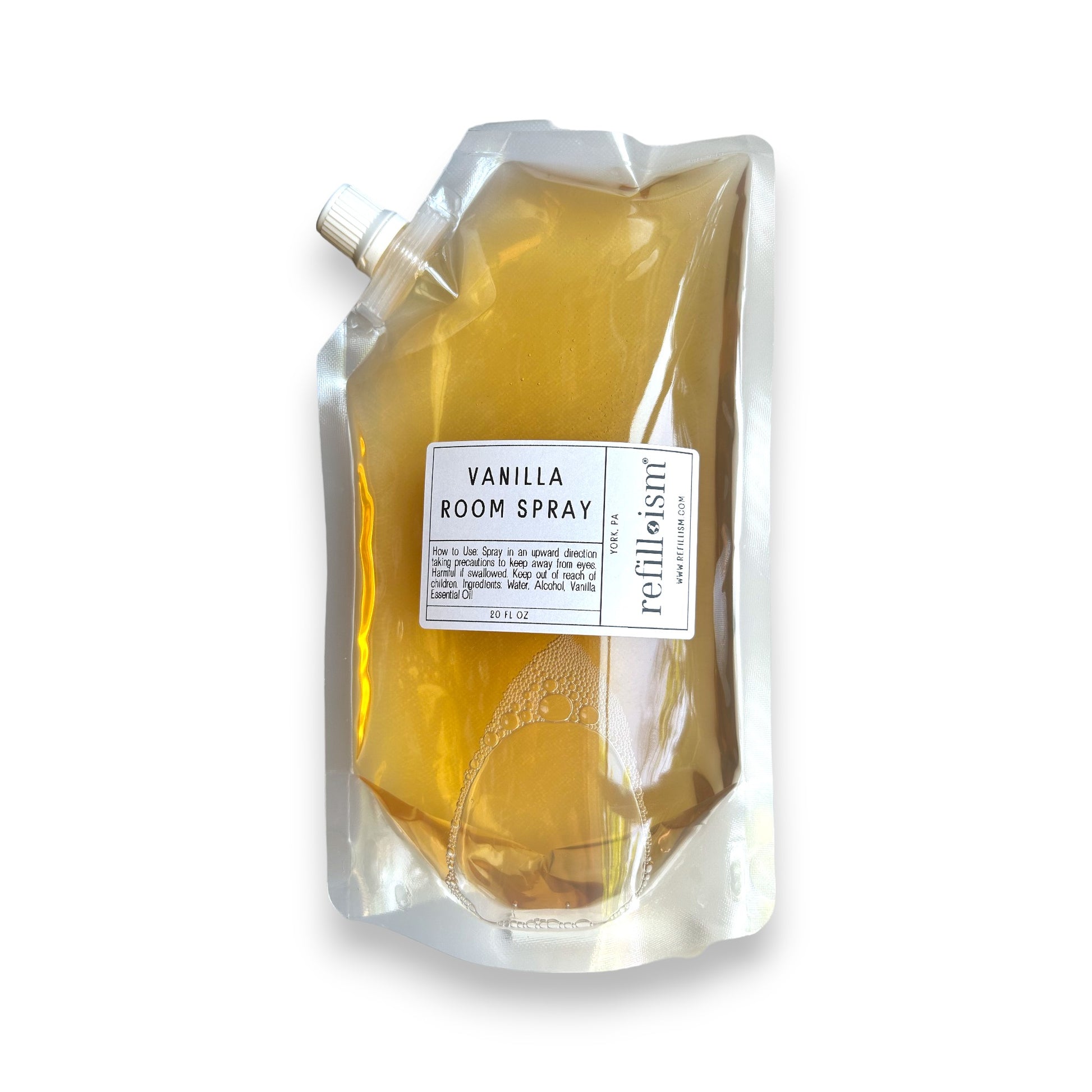 Room Spray | Vanilla | Refill | 20oz Pouch - Refillism