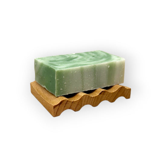 Wavy Soap Dish | Wood - Home & Cleaning