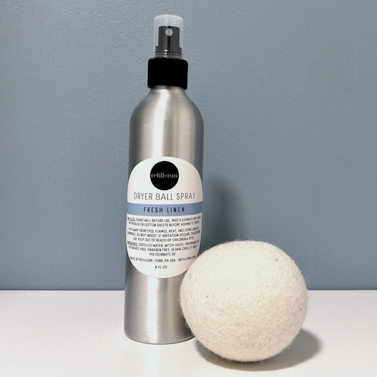 Wool Ball Dryer Spray | Fresh Linen | Cotton Sheet Spray - Home & Cleaning