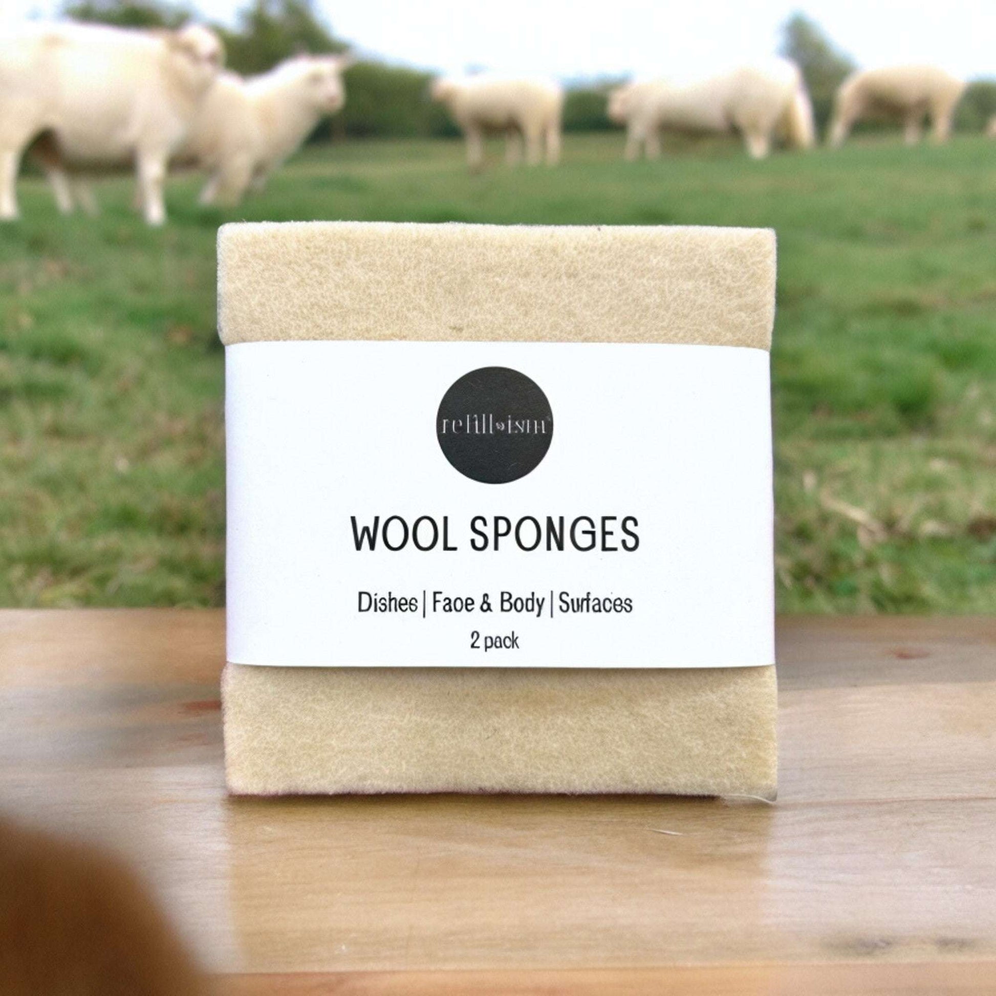 Wool Sponges | 2pk - Home & Cleaning