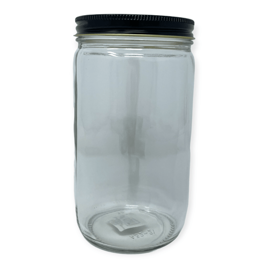 Glass Jars | Multiple Sizes | 1oz to 32oz - Home & Cleaning