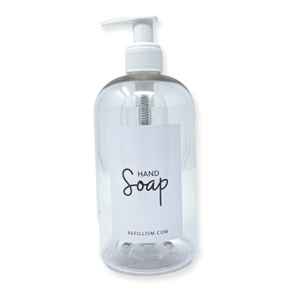Labels | Hand & Body Soap Bottle Label | Sticker