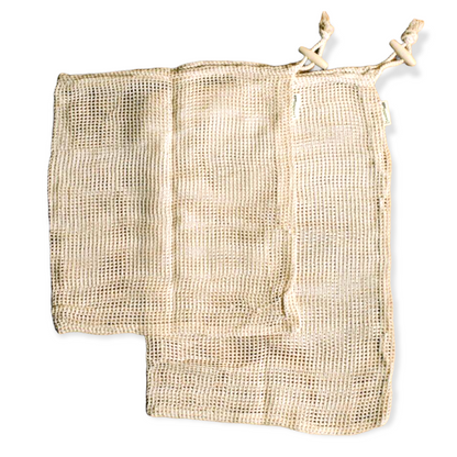 Produce Bags | Cotton Mesh | 2 pack