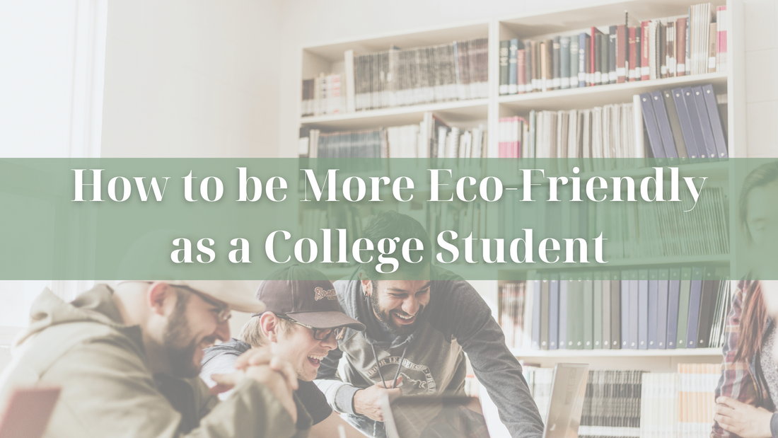 How to be More Eco-Friendly as a College Student