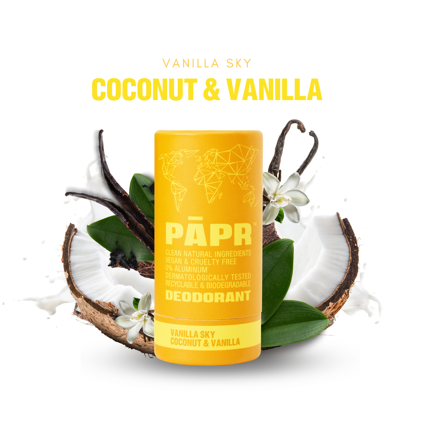 PAPR Natural Deodorant | Aluminum Free & Plastic Free