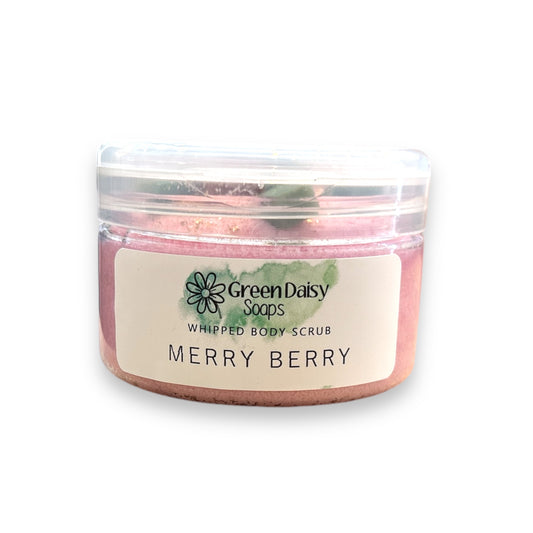 Merry Berry Body Scrub | Green Daisy Soap