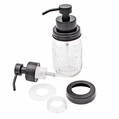 Foaming Pump | Metal Jar Dispenser