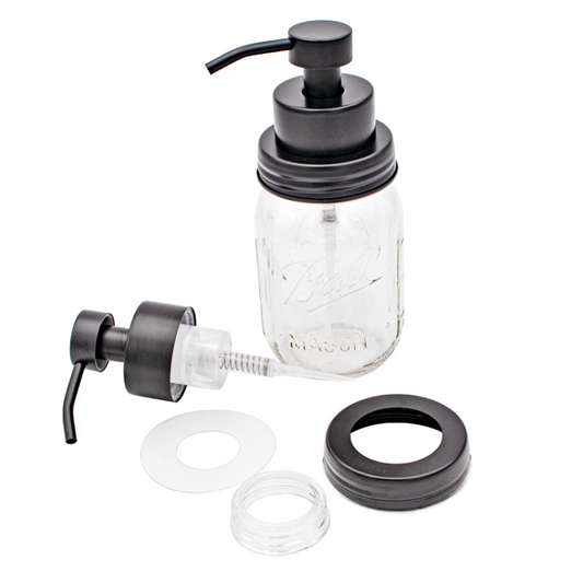 Foaming Pump | Metal Jar Dispenser