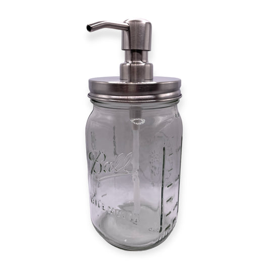 Jar | 32oz Jar with Silver Pump