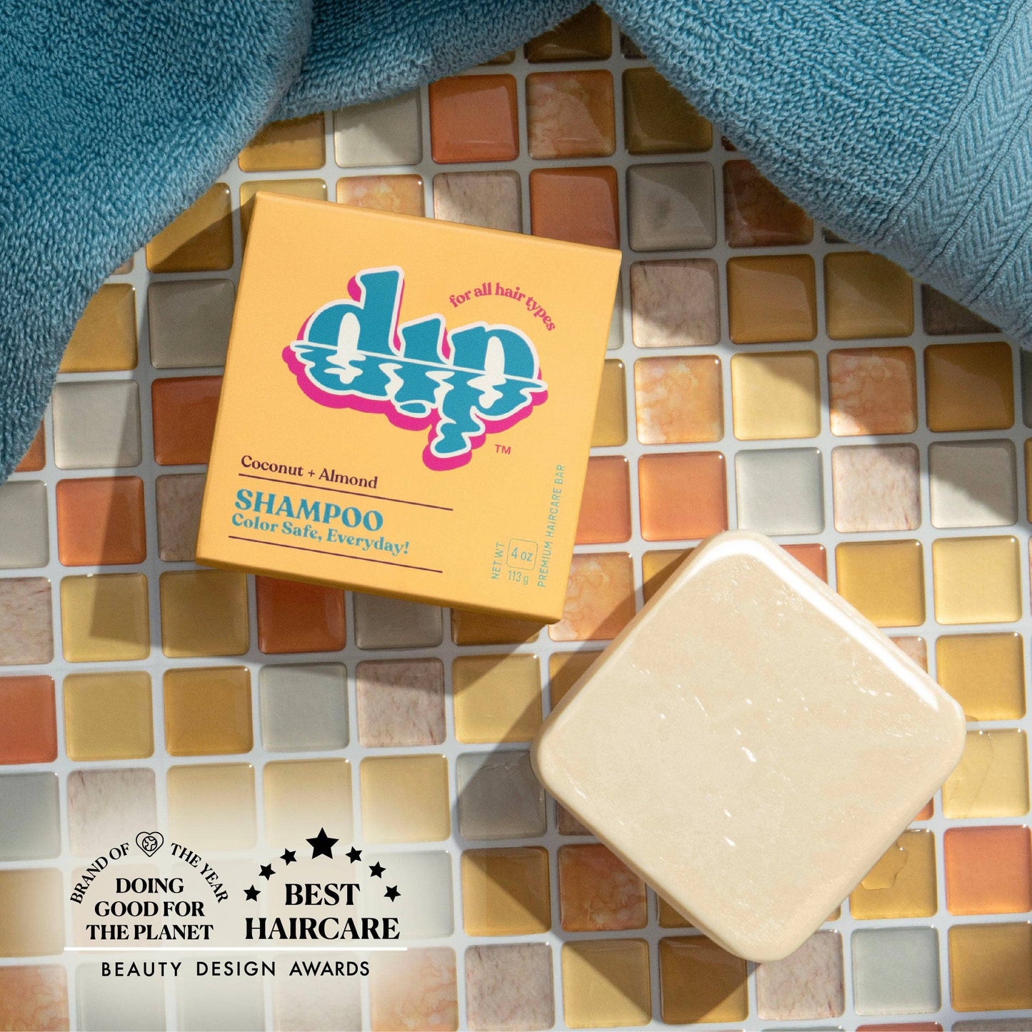 Dip Shampoo Bar | Coconut & Almond