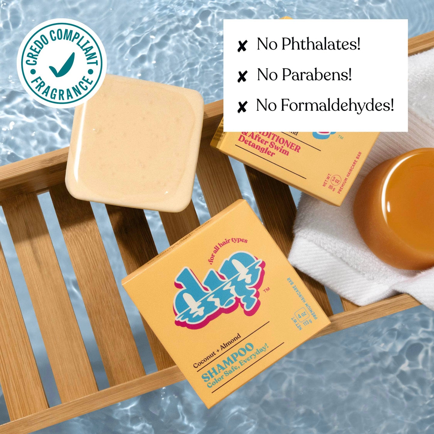 Dip Shampoo Bar | Coconut & Almond
