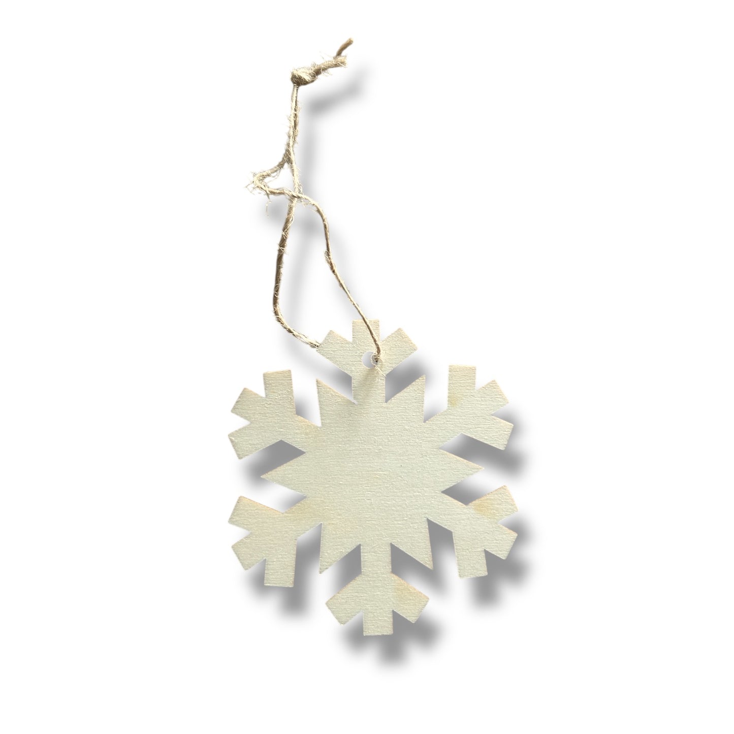 Wood Ornament | 3” x 3” | Natural Finish