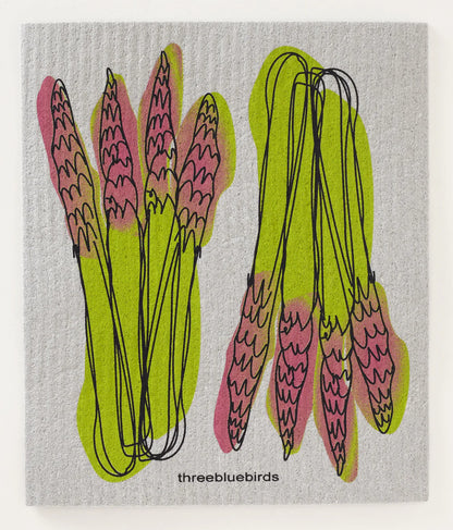 Swedish Dishcloth | Three Bluebirds Cleaning Cloth