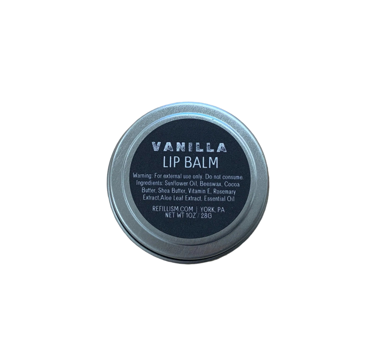 Lip Balm | Vanilla | 1oz Tin